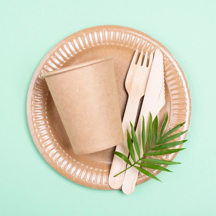 تصویر 2 از خرید و قیمت ظرف یکبار مصرف گیاهی + فروش عمده